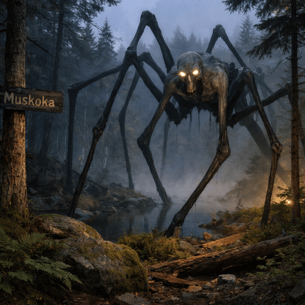 "Daddy Long Legs" cryptid in Muskoka, Ontario
